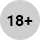 Over 18 age - logo